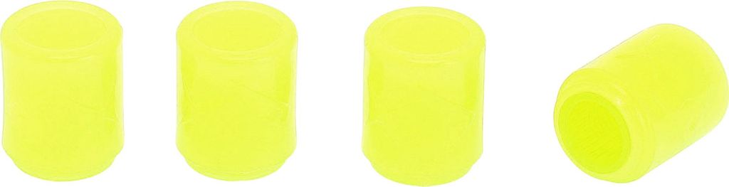 4 Stk. Fischmuster fluoreszierende Reifenventilkappen für Auto, LKW, Motorrad, Fahrrad, Reifenventil-Staubschutzabdeckungen, dekoratives Polystyro...
