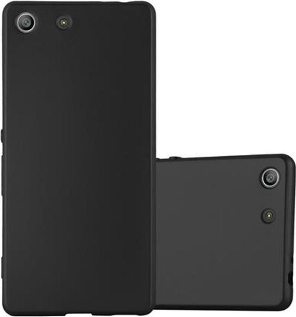Cadorabo Schutzhülle für Sony Xperia M5 Hülle in Schwarz Produktbild 