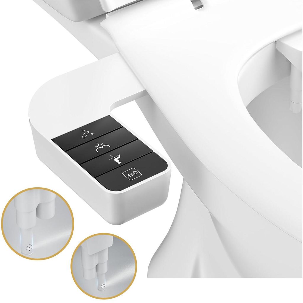 Bidet‑Aufsatz für WC, Nicht Elektrisch Bidet Aufsatz für Produktbild 