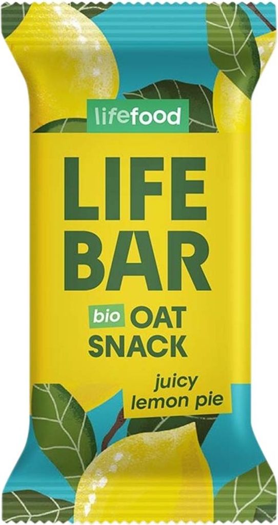 BATON OWSIANY CYTRYNOWY BEZGLUTENOWY 40 g - LIFEFOOD