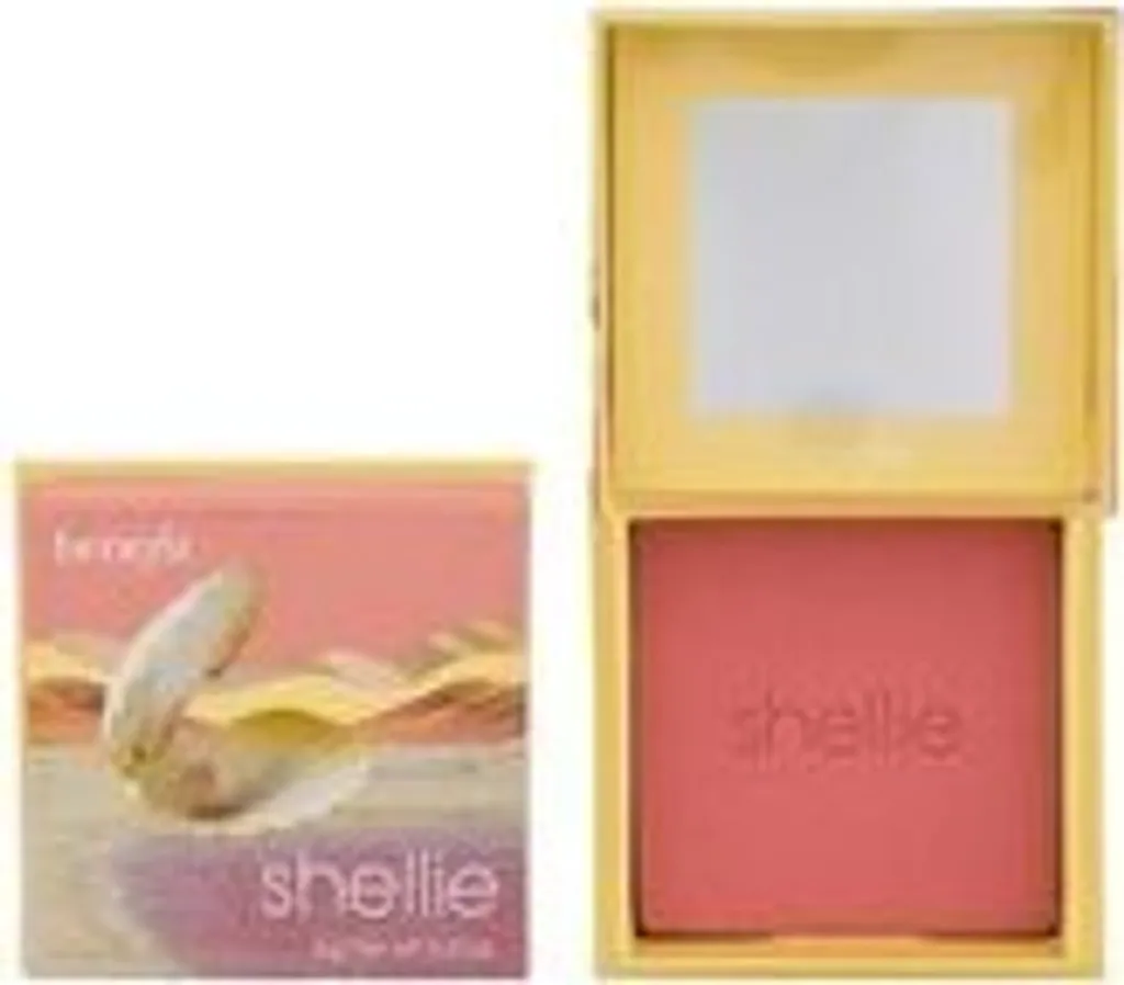 Benefit Shellie Fard in Polvere 6g - Blush Rosa Caldo Lunga Tenuta - 2