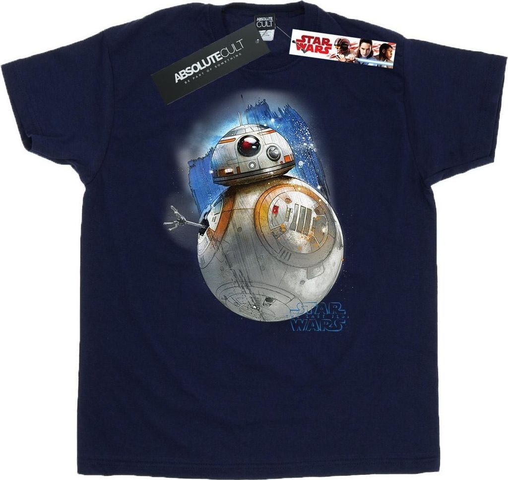 Star Wars: The Last Jedi - T-Shirt für Herren BI1183 (M) (Marineblau)