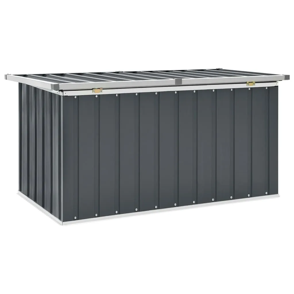 Fini le désordre ! Coffre de jardin gris 129 cm pour un rangement net - 6
