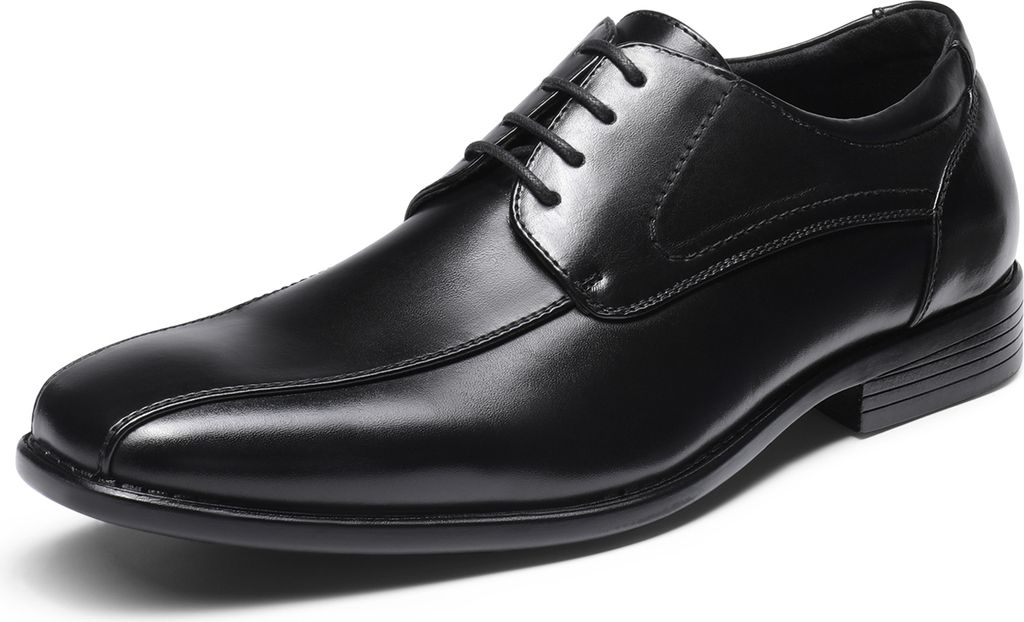 Bruno Marc Herren Anzugschuhe Businessschuhe Derby Oxfordschuhe, Farbe: Schwarz, Größe: 42