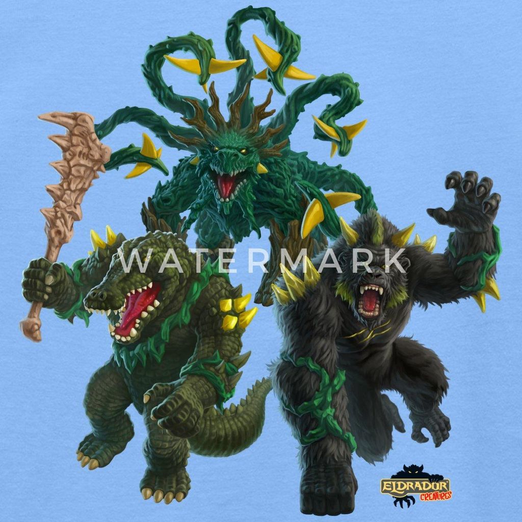 Spreadshirt Schleich® ELDRADOR® CREATURES Dschungel-Monster Produktbild 