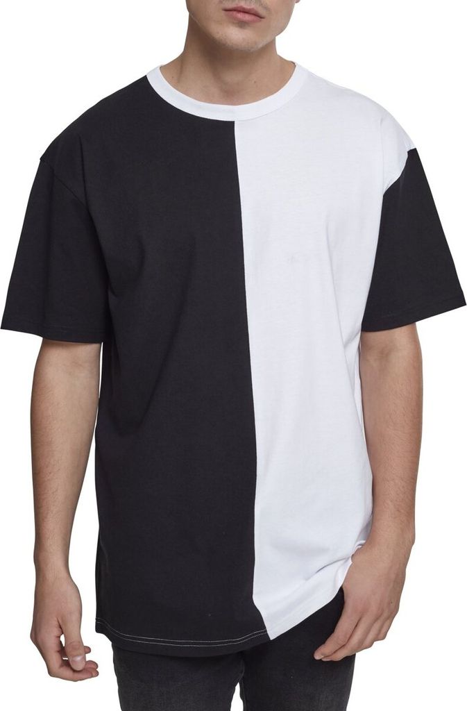 Urban Classics - HARLEQUIN Oversized Shirt schwarz / weiß L Produktbild 