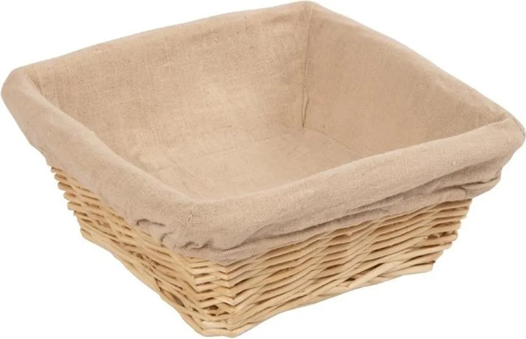 Cesto Pane Professionale Olympia 230mm - Vimini con Fodera Lavabile