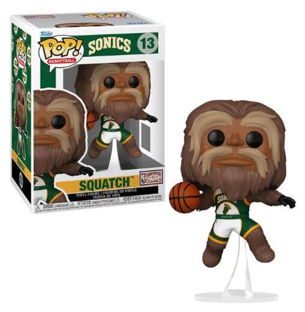Funko Pop! Basketball: Sonics - Sasquatch #13 Produktbild 