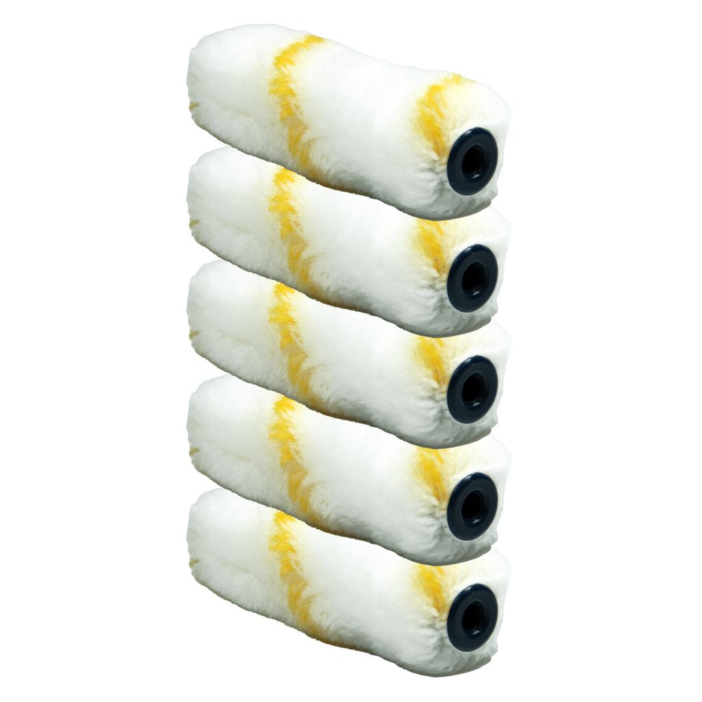 DULA Verfrollers - Vachtrollers - 10cm - Reserve Perlon - 5 Stuks