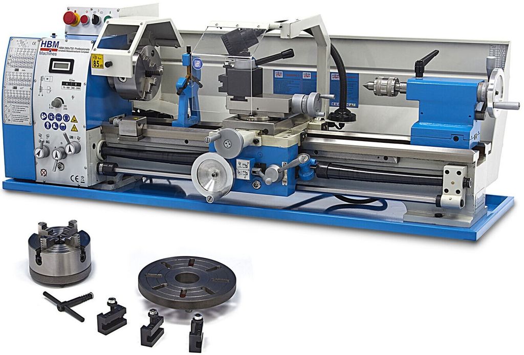 HBM Metalldrehmaschine 290 x 750