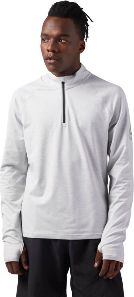 Reebok Sweatshirts Reflective Speedwick Quarter Zip, CF8776, Größe: 164