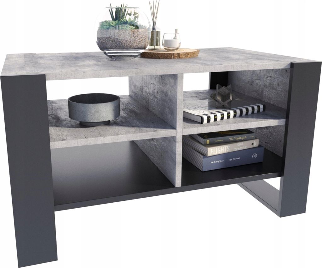 MATKAM Eleganter Couchtisch FIGA, H50 x B100 x T53,6 cm, Produktbild 