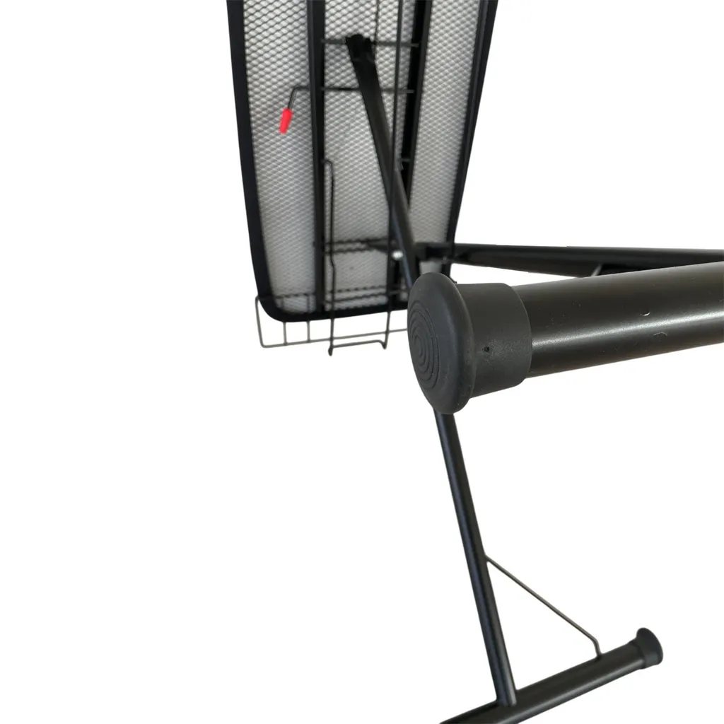 Planche à repasser Foxydry EVO acier noir ajustable avec pieds stables
