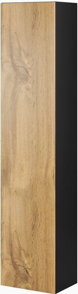 Furniture24 Hängeschrank Vigo 180, Vitrinenschrank, Wandschrank, 1 Tür Schrank mit 4 Einlegeboden, Farbauswahl, Stauraumvitrine, Hochschrank, Woh...