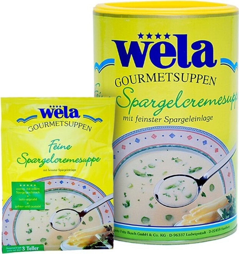 WELA Feine Spargelcremesuppe GOURMET für 5,25 l / 21 Teller Produktbild 