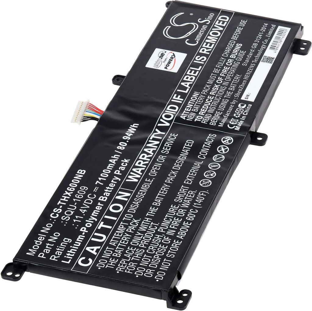 Akku für Thunderobot Dino X7a X6 911 Pro Laptop
