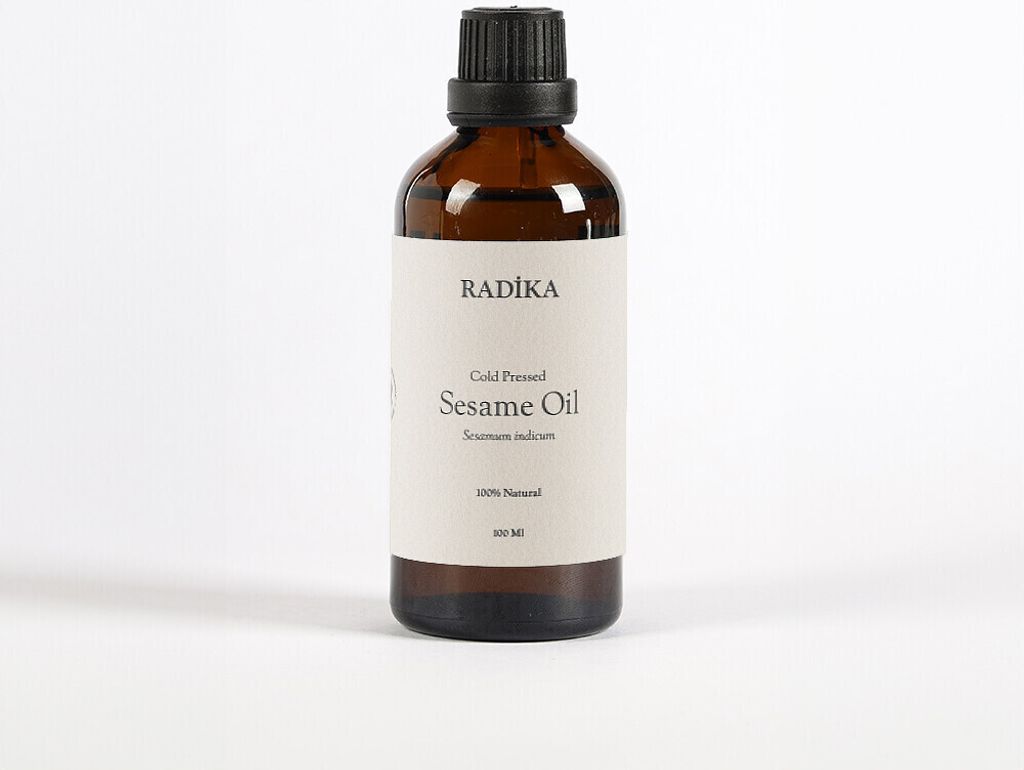 Olio di sesamo, spremuto a freddo, 100% puro, biologico, Immagine del prodotto 