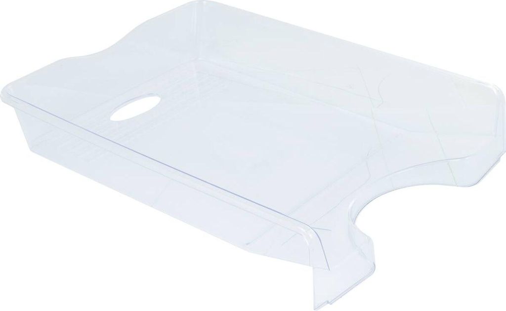 Stylex 40536 Ablagekorb transparent DIN A4 34,5 x 25,5 x 6 cm
