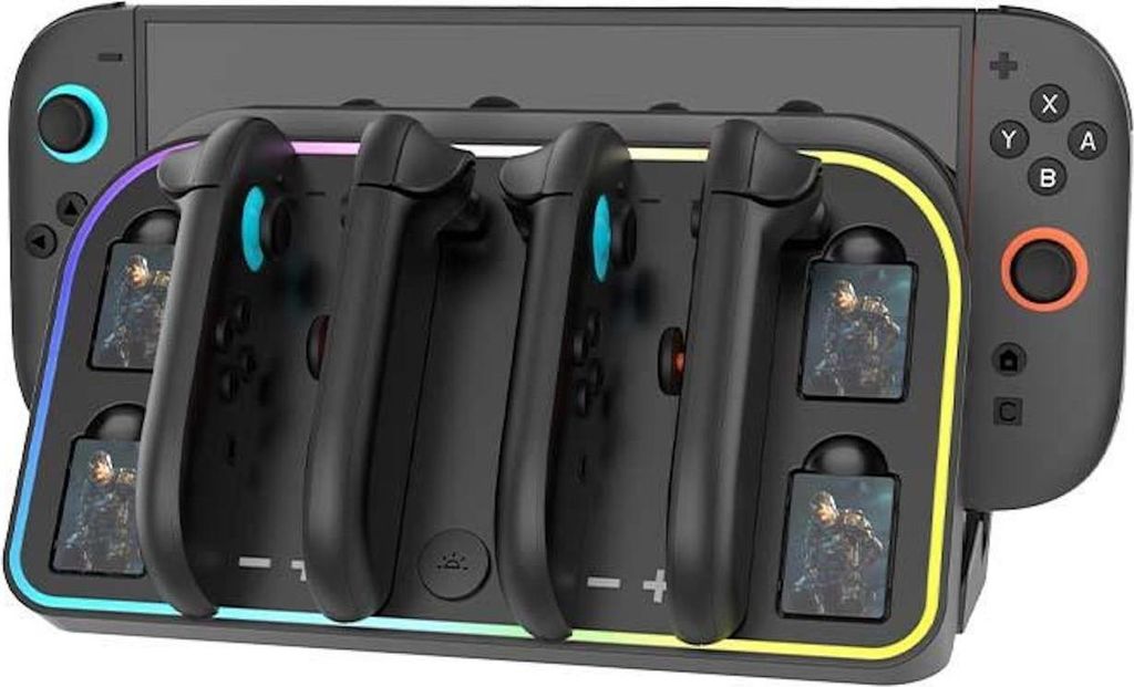 Für Nintendo Switch 2 Joy-Con Wandladestation mit RGB Produktbild 