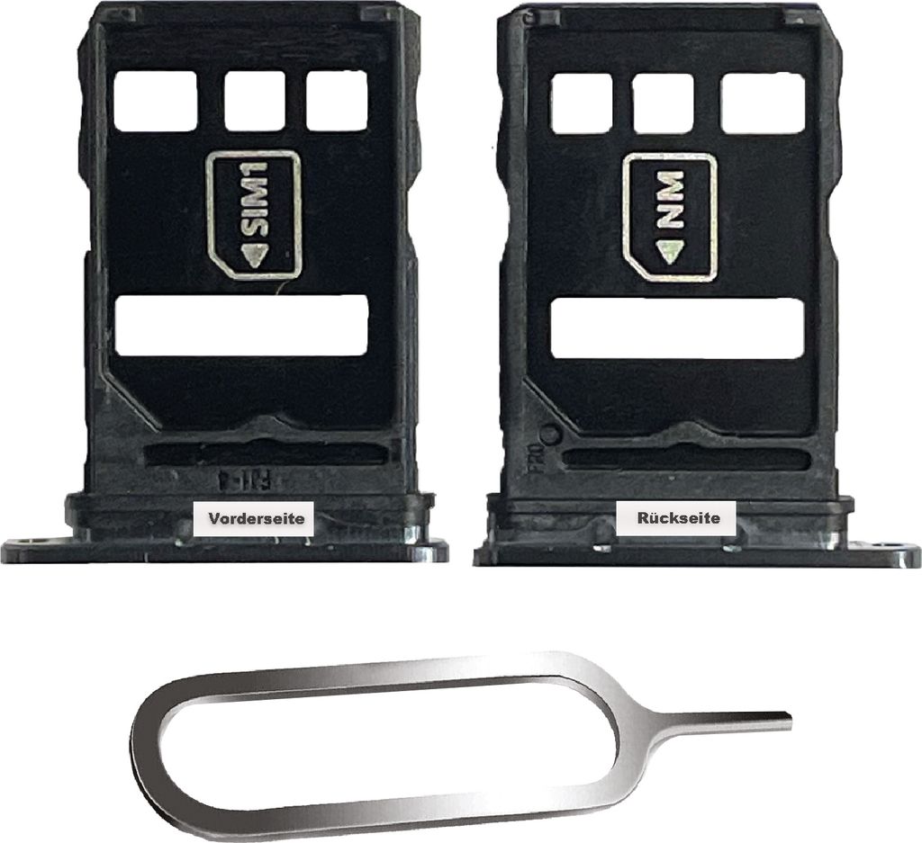 Huawei P40 Sim Karten Halter Tray Adapter Fach Stecker Slot Produktbild 