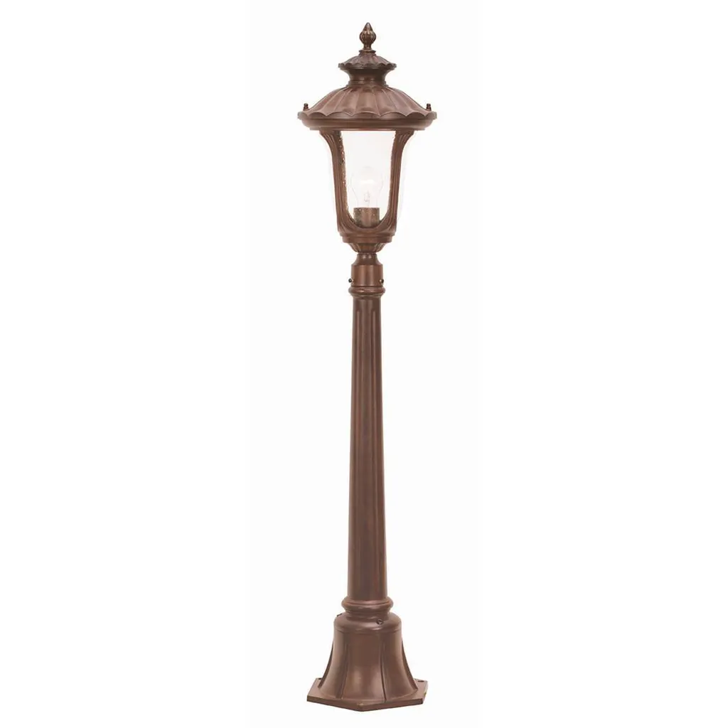 Luminaire extérieur Chicago Elstead E27 100W : sécurisez votre cour nuit