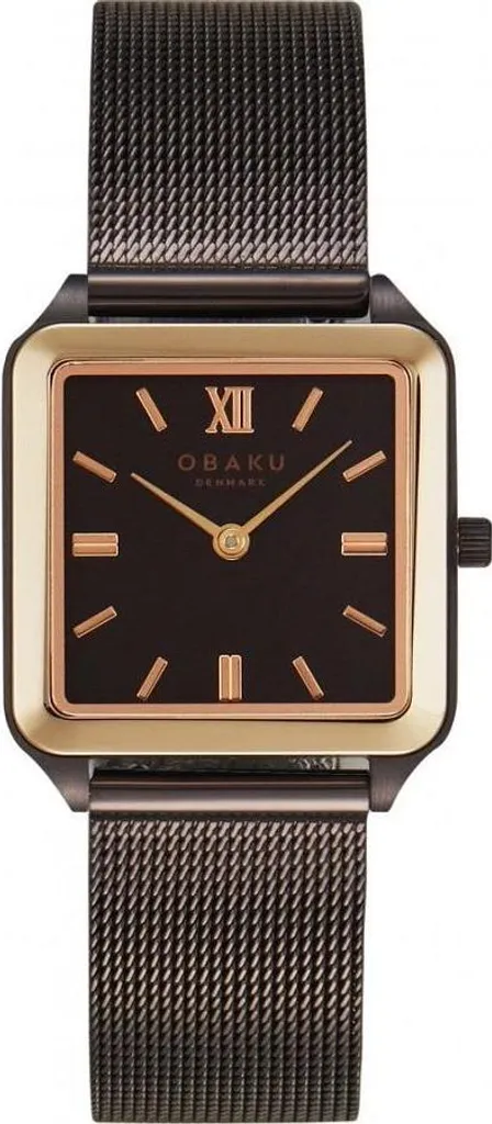 Montre Femme Marron Obaku : Un Bijou Horloger au Style Scandinave Chic