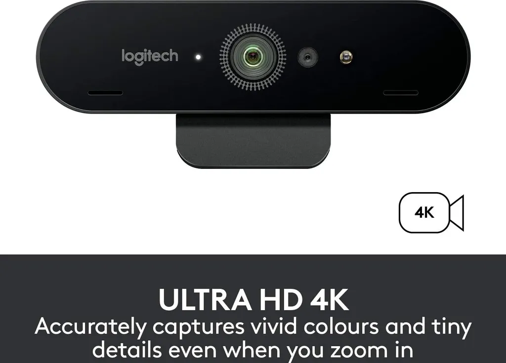 Webcam 4K Logitech BRIO Stream Edition pour Streaming et Visioconférence - 46