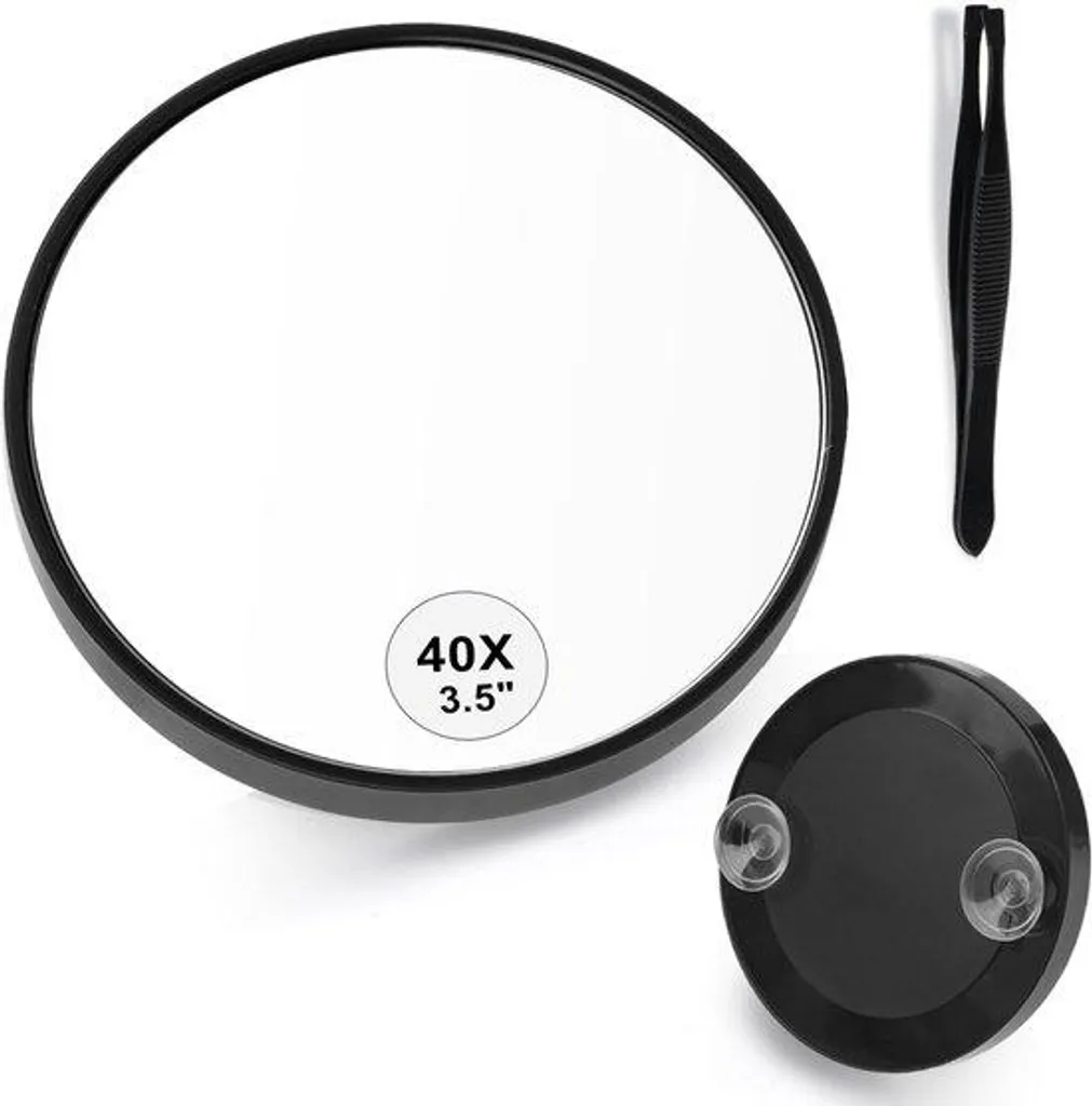 Miroir maquillage 40x : finissez-en avec les poils de sourcils oubliés