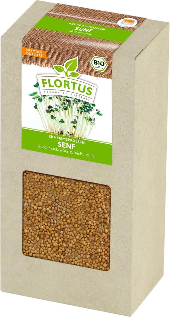 Keimsprossen Senf | Keimsprossen von FLORTUS, Menge:200 g