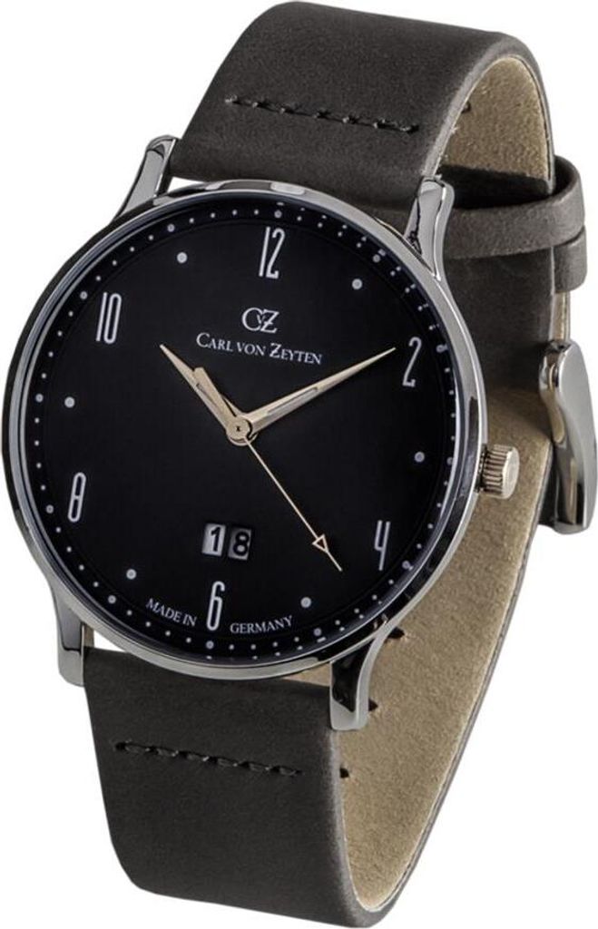 Carl von Zeyten CVZ0019GY Herrenuhr Lenzkirch 42mm 3ATM