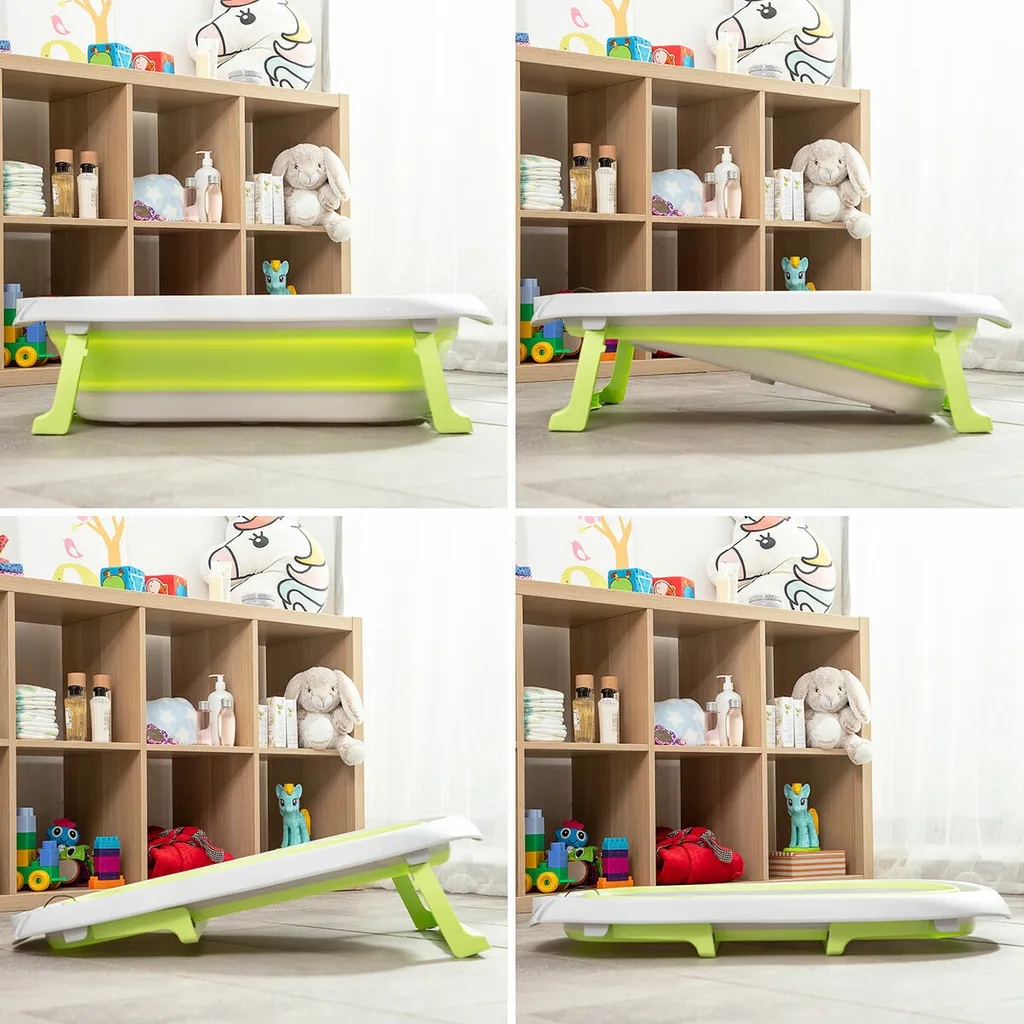 Baignoire pour bébé portable et pliable, accessoire de voyage compact