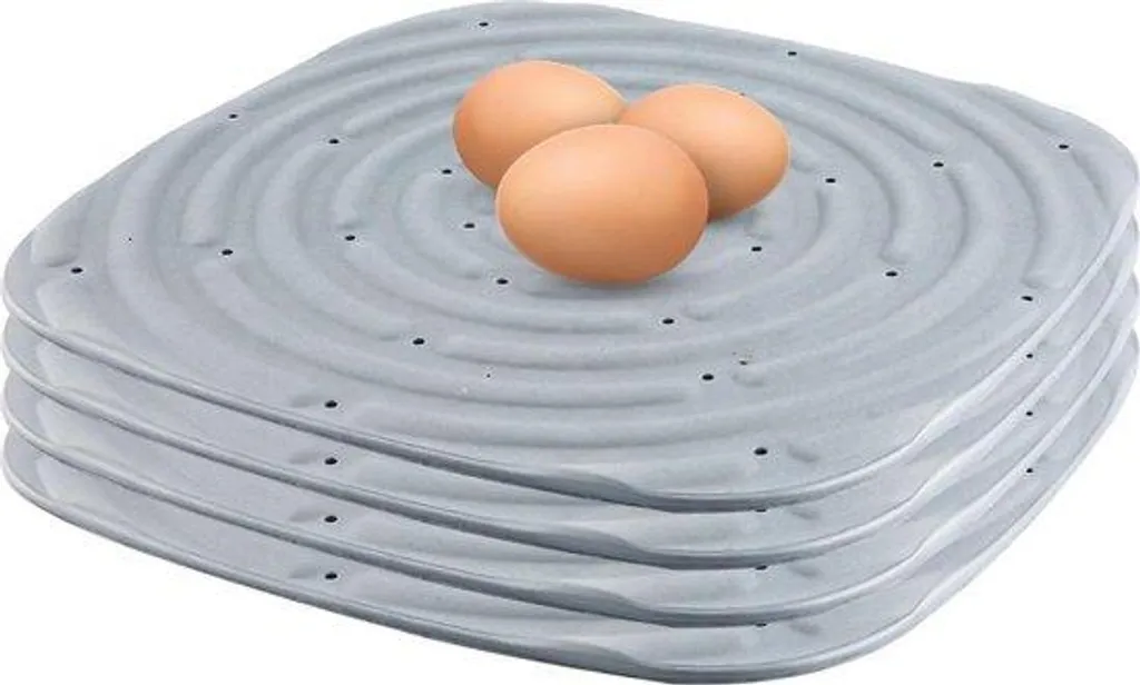 Évitez les œufs cassés avec ces 4 tapis de nid pour poules gris lavables