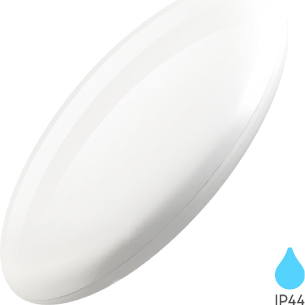 Braytron LED Deckenleuchte Deckenlicht Rund 20W 26cm Badezimmer Küche Flur Neutralweiß 4000K IP44