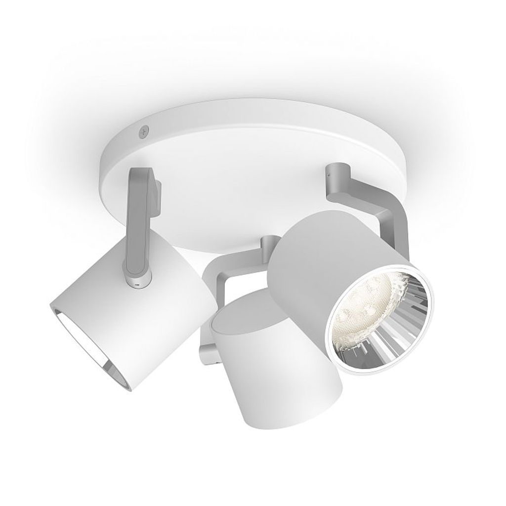 PHILIPS myLiving, 3x Byrl LED SceneSwitch weiß aus Metall, Produktbild 