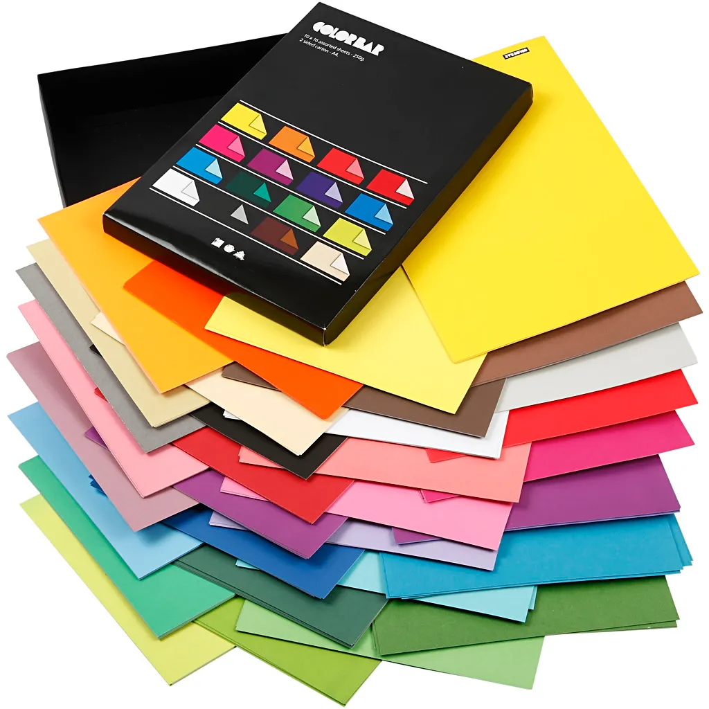 Papier Colour Bar 160 feuilles : Ne s'estompe pas, idéal impression