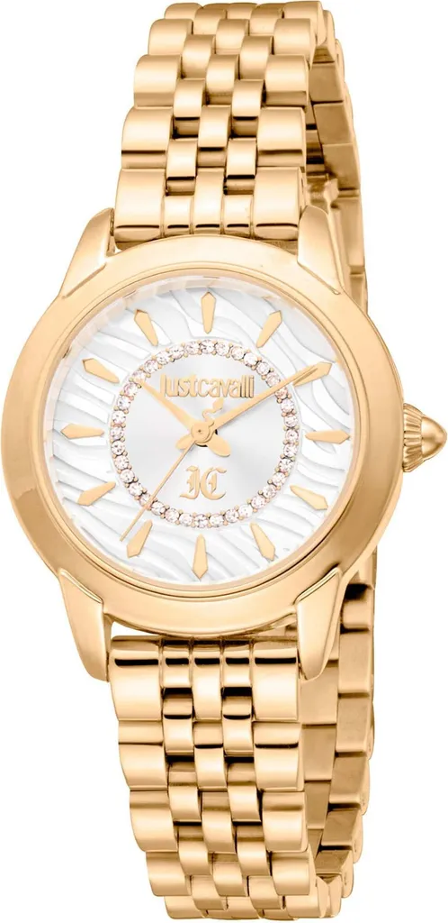Just Cavalli JC1L333M0025 Montre Femme en Acier Doré Chic et Élégante