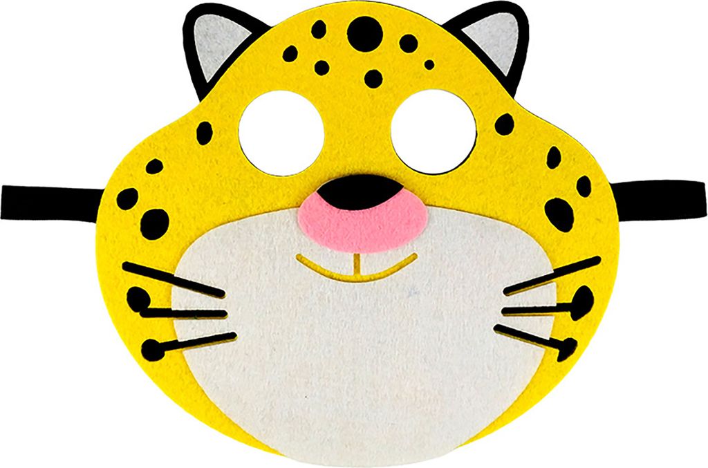 Gesichtsabdeckung exquisite Form lebendige Farbe Nicht gewebter Stoff Cartoon Zootopia Movie Themed Cosplay Masque Party Supplies-F
