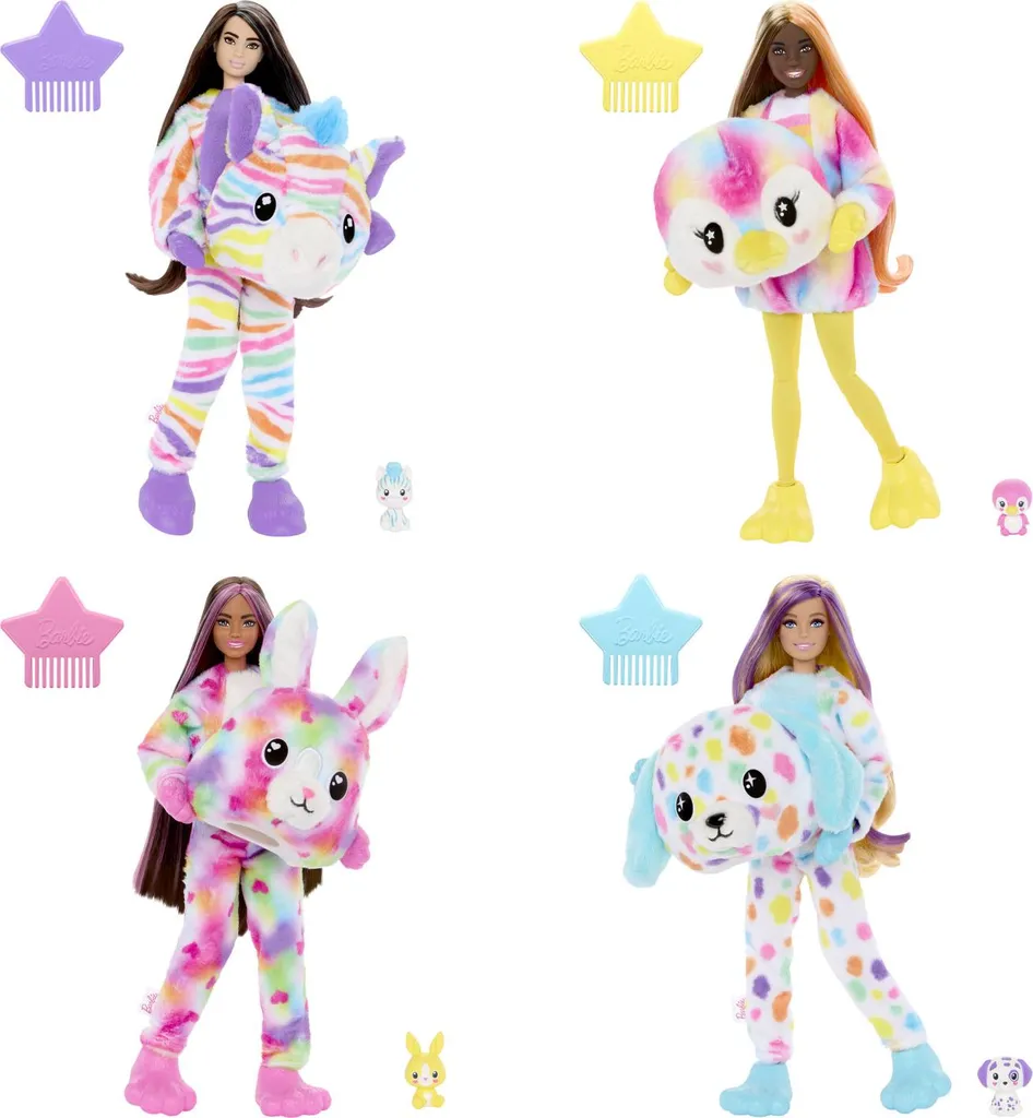 Coffret Cadeau Barbie Cutie Reveal HRK37 Jouet Enfant Créatif