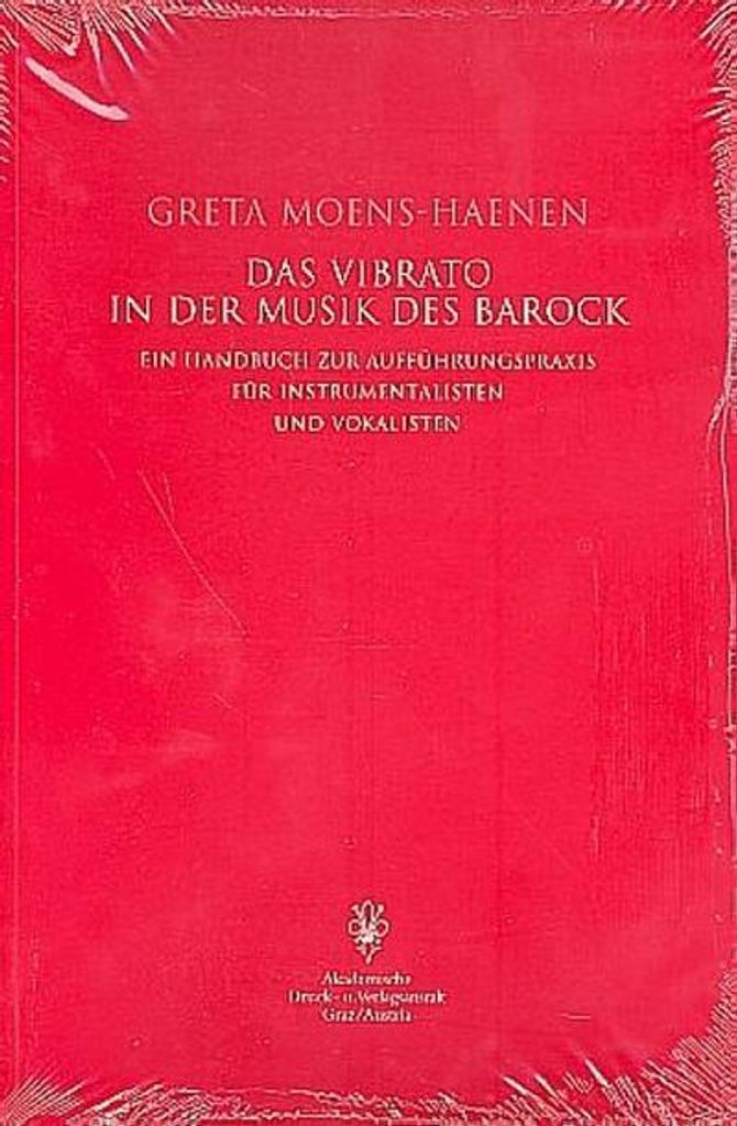Das Vibrato in der Musik des Barock
