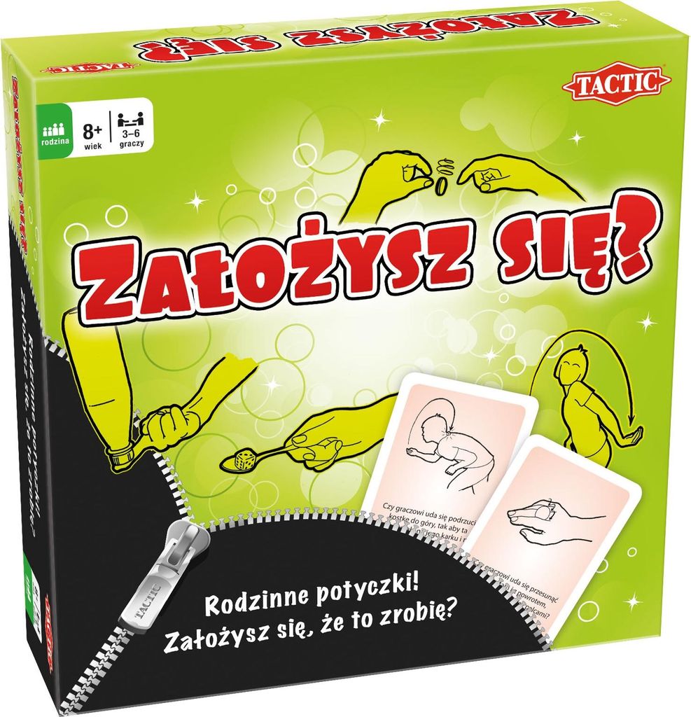 Tactic – Wetten wir? Ein Spiel für die ganze Familie