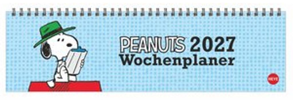 Peanuts Wochenquerplaner 2027 Produktbild 