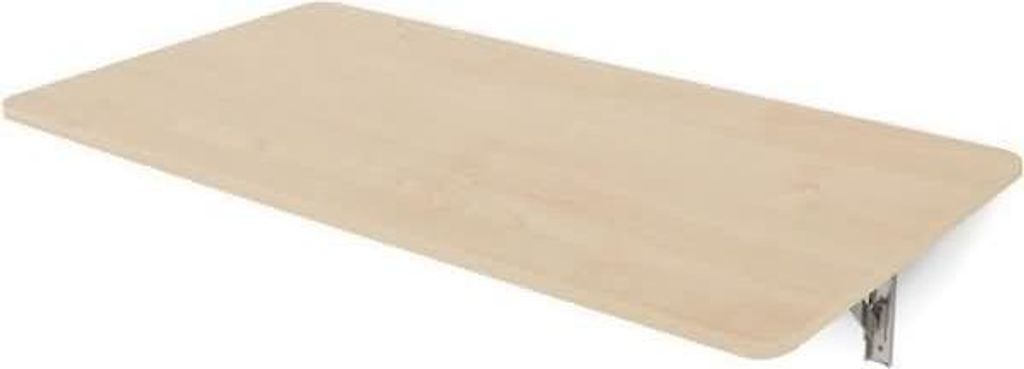 Homeoffice-Klapptisch BxTxH 115x33cm Platte Melamin buche.