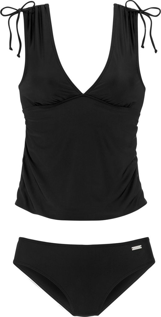 LASCANA Tankini schwarz Größe 38 Cup A/B