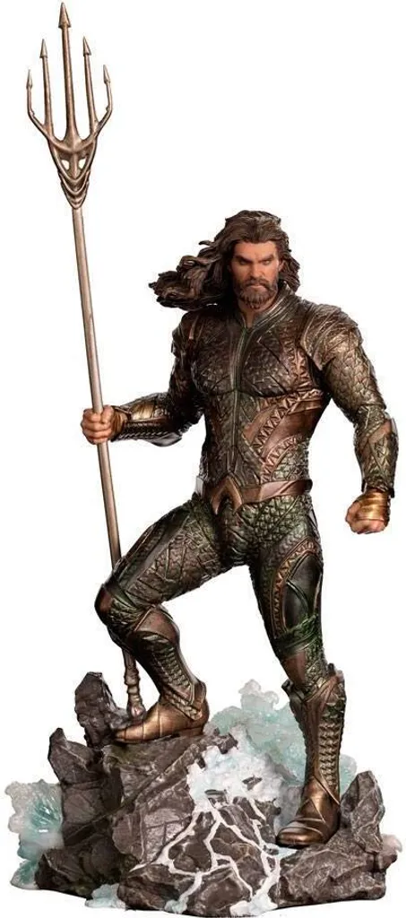 Statue Aquaman 1/10 en Polystone peinte à la main Iron Studios