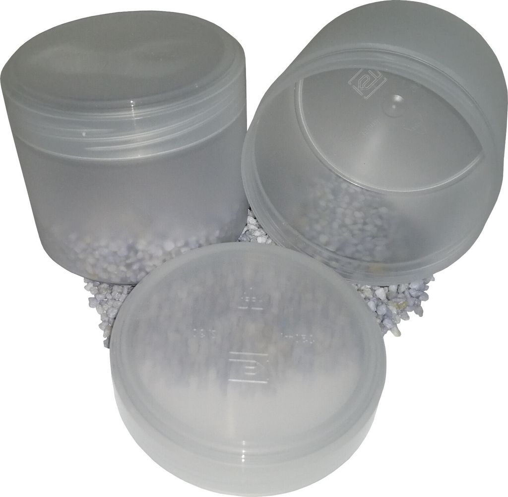 10 Salbendose Schraubdosen mit Schraubdeckel Kruken Tabea stapelbar Natur 350ml