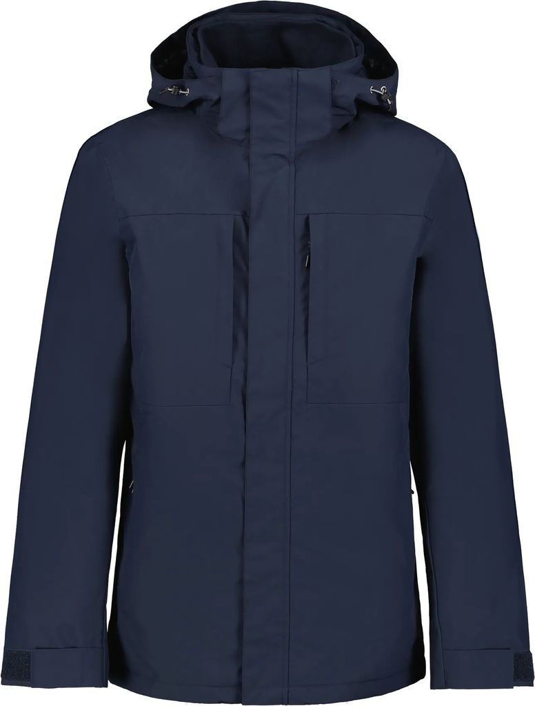 Icepeak - warme, wasserdichte gefütterte Outdoorjacke ALSTON, navy
