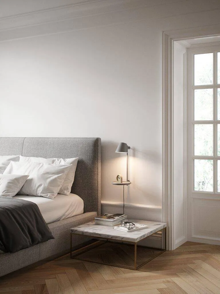Applique Stay TM Long Noire Douille E27 - Luminaire Mural Intérieur