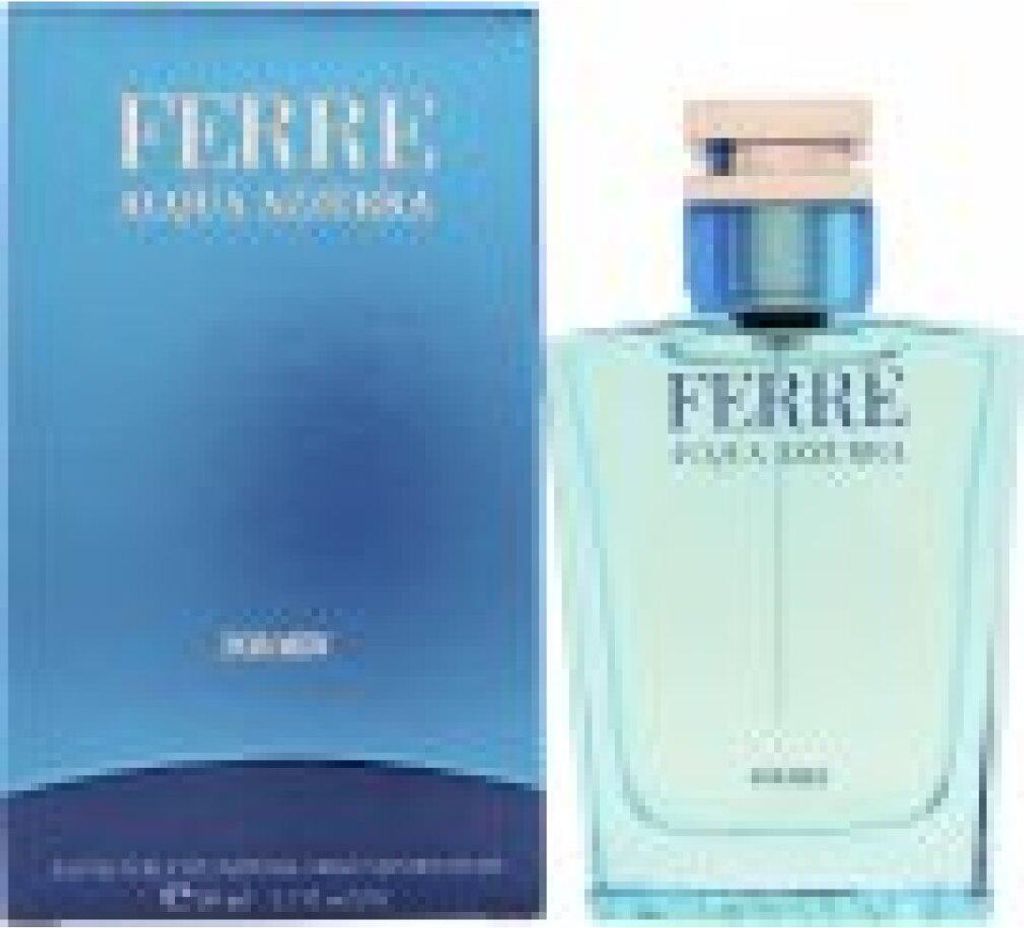 Gianfranco Ferre Acqua Azzurra voor Heren, eau de toilette, Productafbeelding 
