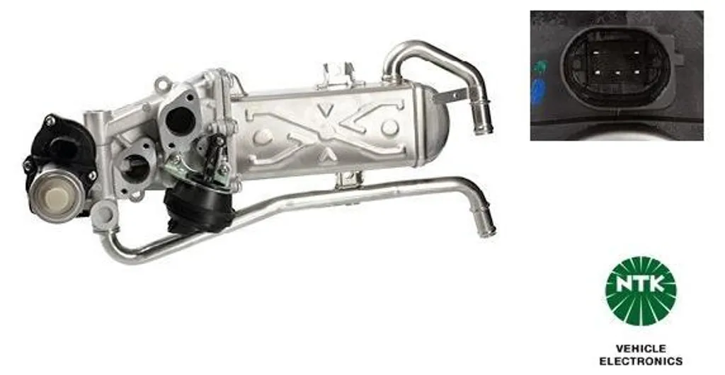 NGK 94147 Refroidisseur de gaz d'échappement avec EGR pour VW Polo 6R1