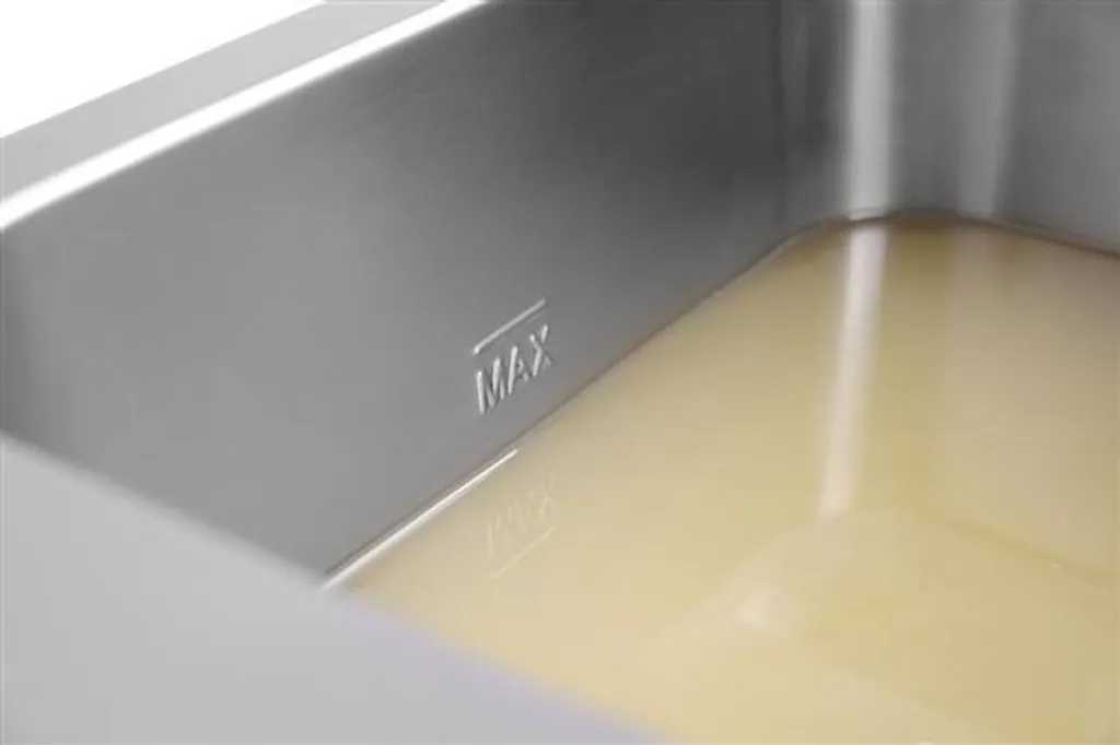 Friteuse induction pour restauration avec robinet vidange 8L HENDI - 18